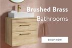 Brushed Brass Bathroom Suites